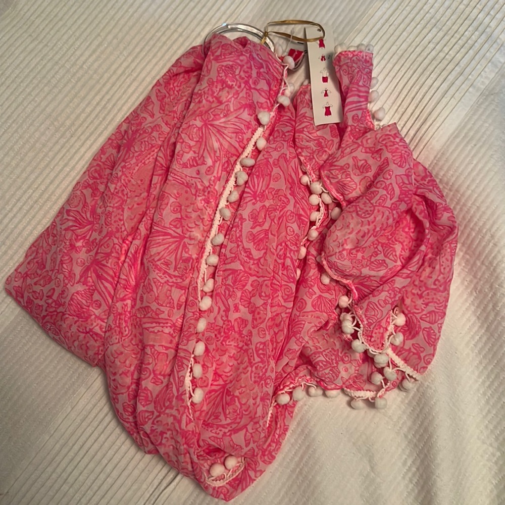 LILLY FOR TARGET POM POM SCARF